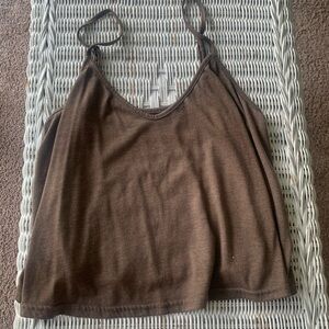 SHEIN Chocolate Brown Camisole Top